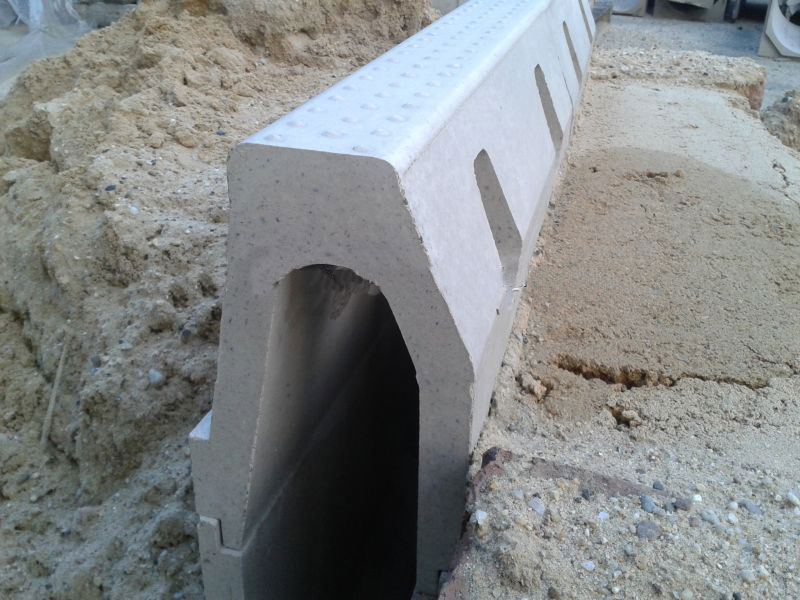 路缘石排水沟施工图