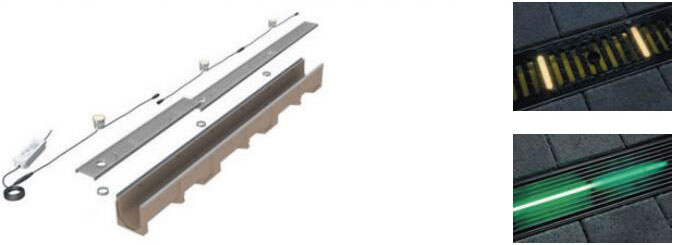 成品排水沟灯光效果