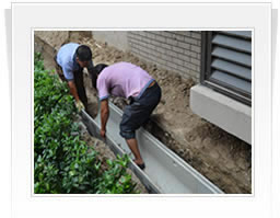 园林绿化排水沟