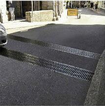 球墨铸铁盖板树脂混凝土排水沟效果图