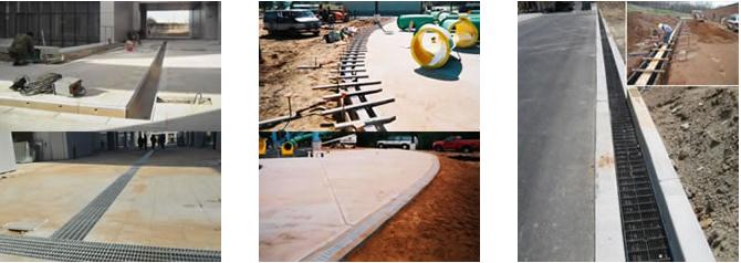 U型成品排水沟安装图