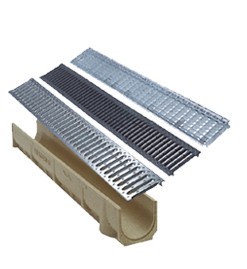 树脂排水沟搭配各类型盖板