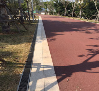 格栅排水沟盖板案例效果图