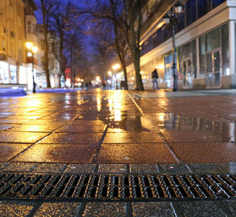 球墨铸铁盖板排水沟效果图