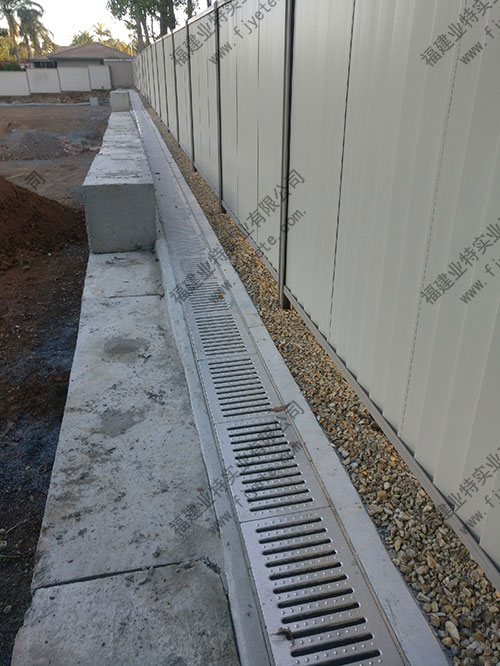 小区不锈钢沟盖板