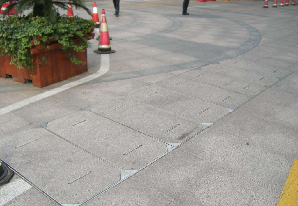 下沉式井盖小区案例