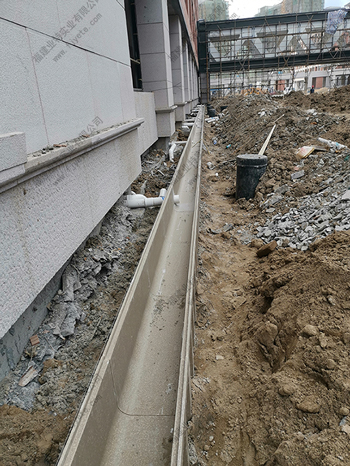 树脂U型排水沟施工